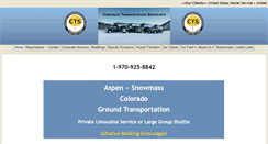 Desktop Screenshot of ctsaspen.com